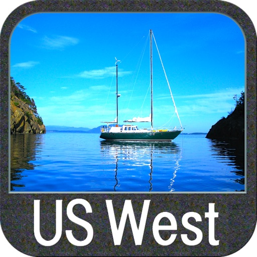 Boating US West & Alaska GPS chart navigator Icon