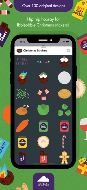 Ibbleobble Christmas Stickers(圖2)-速報App