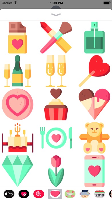 Be My Valentine Sticker Pack screenshot 2