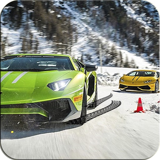 Real Snow Racing: The Crazy Car Stunts icon
