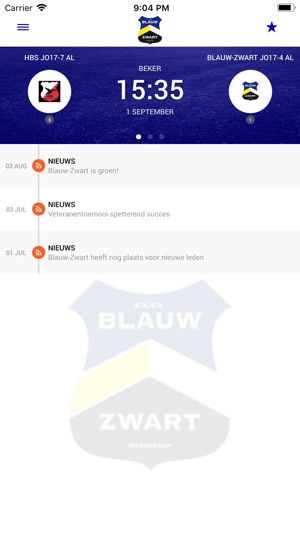 RKSV Blauw-Zwart(圖1)-速報App