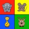 Animals from all over the world will help your child learn about forms and colors in this puzzle game