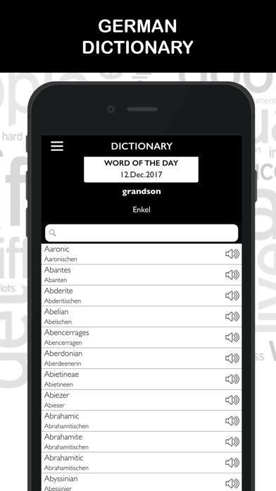German Offline Dictionary screenshot 2