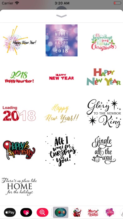 Christmas & New Year Wish Pack screenshot 2