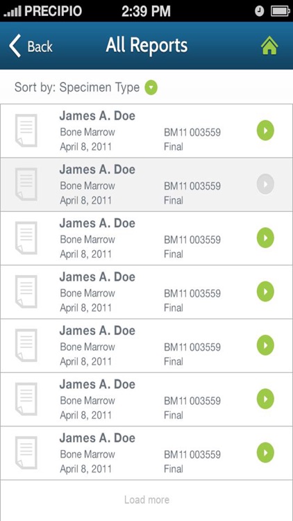 Precipio Diagnostics screenshot-4