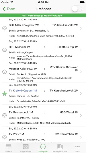 TV Krefeld-Oppum Handball(圖2)-速報App