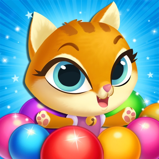 Kitty Pop Bubble Shooter iOS App