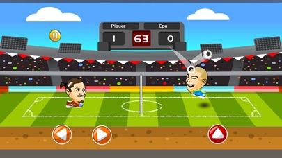 宝宝头球大战-儿童小孩足球比赛游戏 screenshot 2