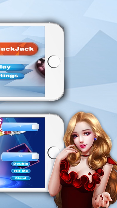 BeautyBlackJack-21Poker screenshot 2