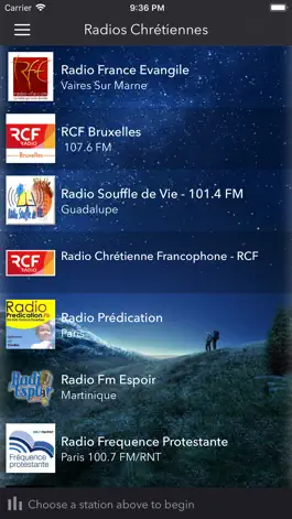 Game screenshot Radios Chrétiennes apk