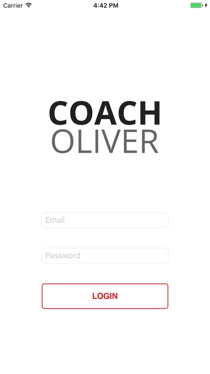 Coach Oliver