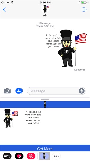 Ab Lincoln Stickers(圖2)-速報App