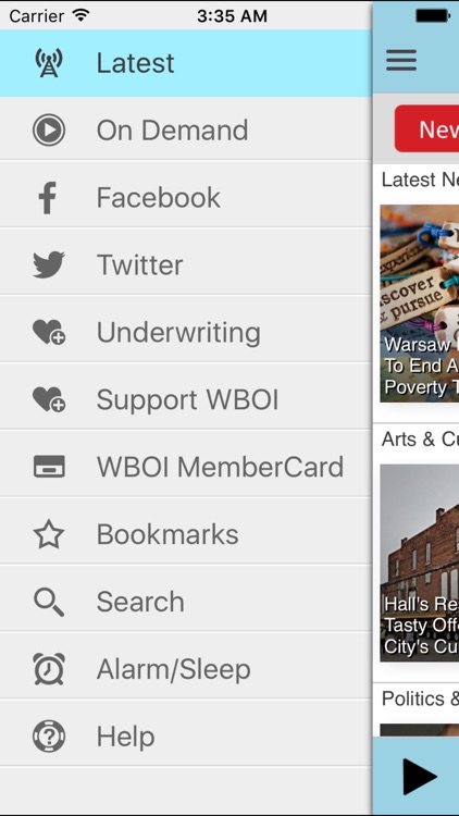 WBOI Public Radio App