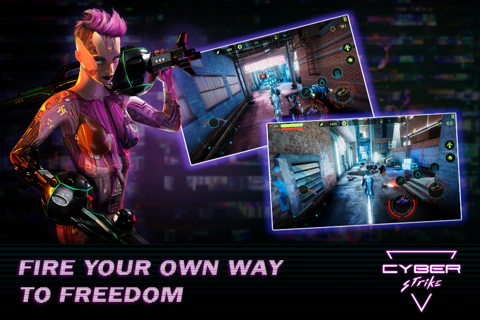 Cyber Strike - Infinite Runner screenshot 2