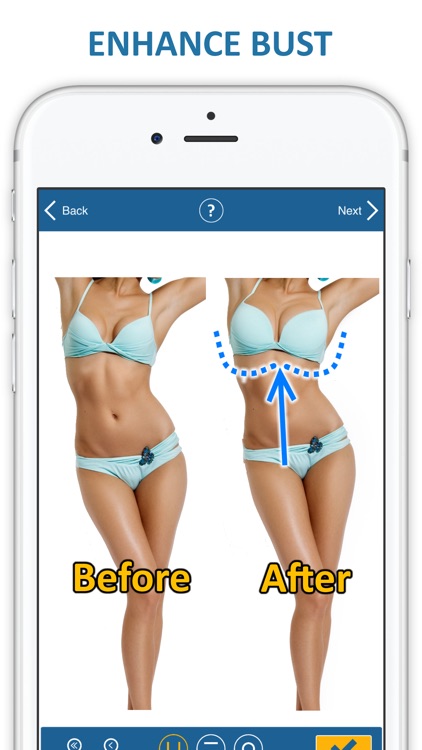 Make me thin or fat body booth