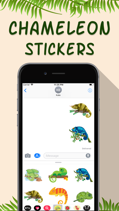 Chameleon Emojis screenshot 4