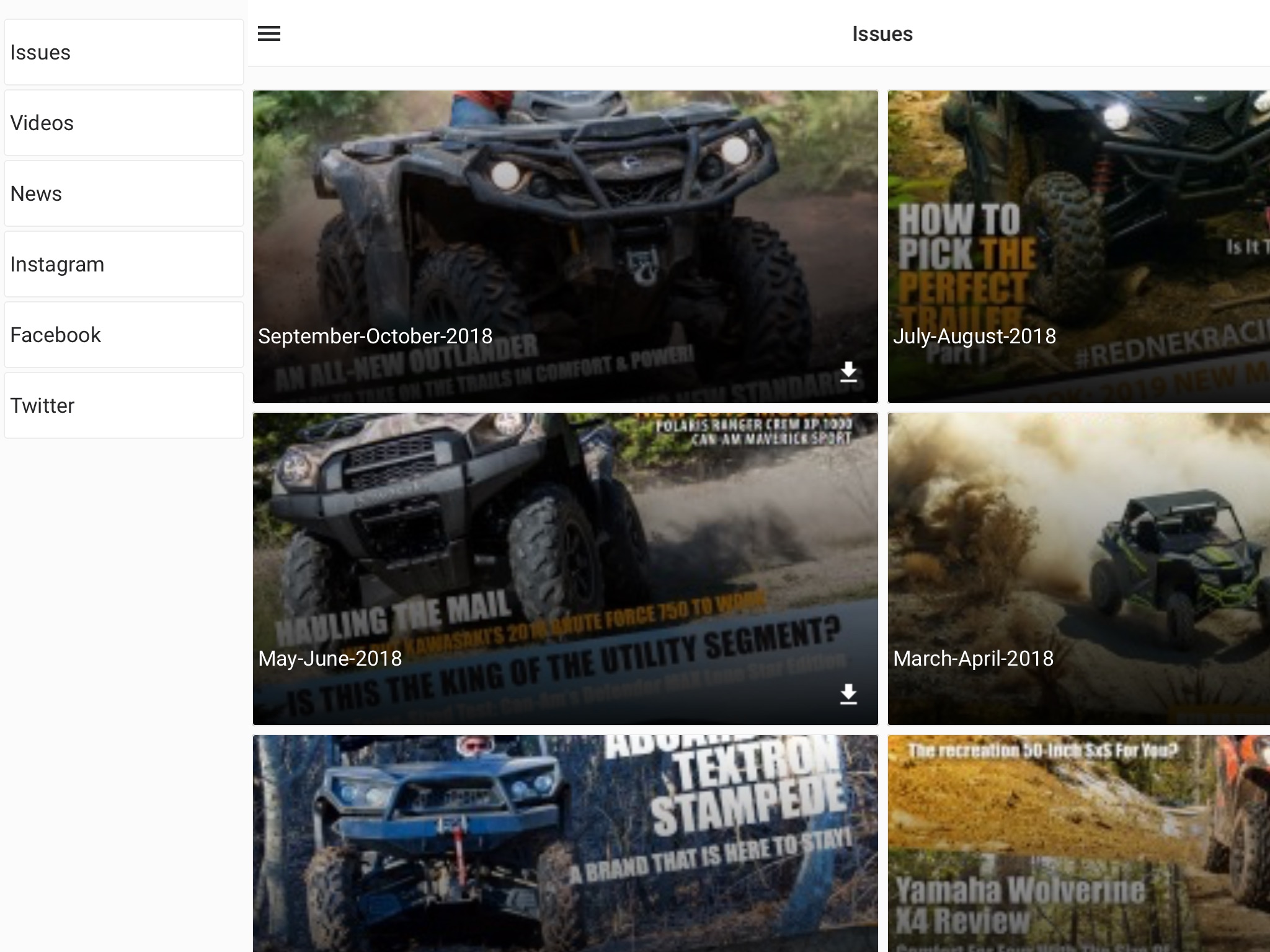 ATV&UTV ESCAPE Magazine screenshot 3