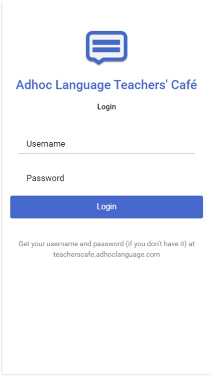 Adhoc Language Teachers Cafe