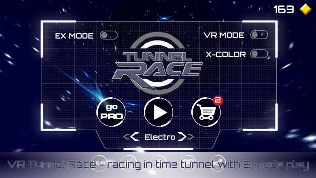 VR Tunnel Race: Speed Rush VR(圖1)-速報App