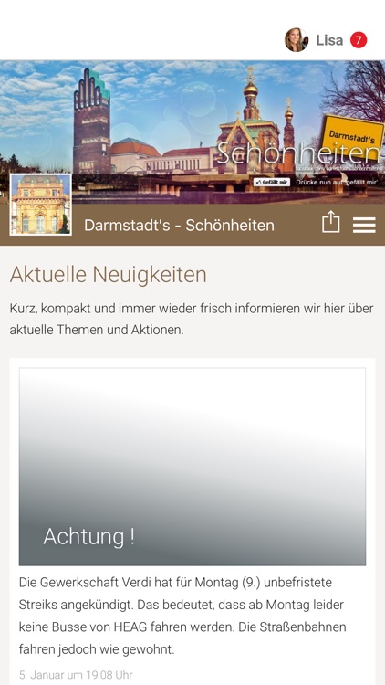 Darmstadt's - Schönheiten