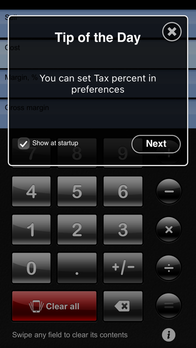 iMargin - Margin Calculator Screenshot 3