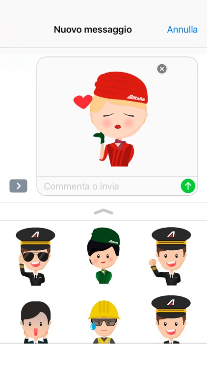 Alitalia Stickers