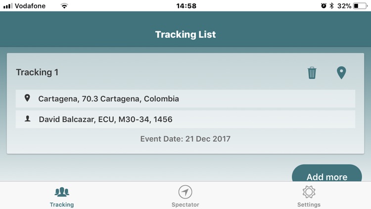 Triathlete-Tracker