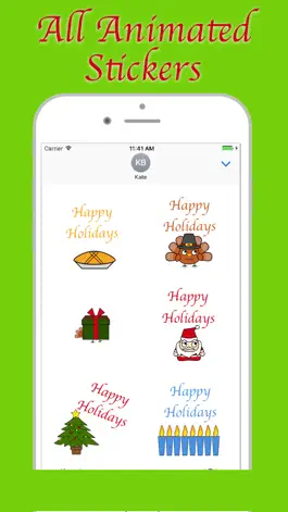 Game screenshot Animated Happy Holidays apk