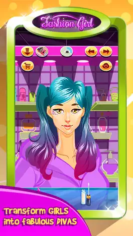 Game screenshot Fashion Girl : Makeover Salon mod apk