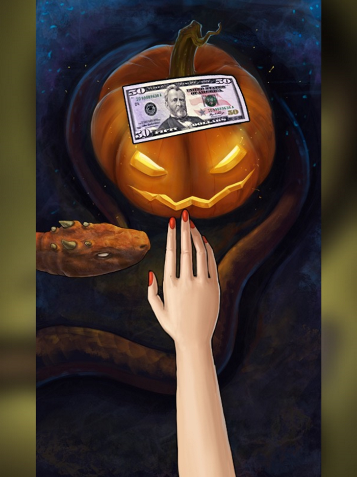 Money or Death - snake attack