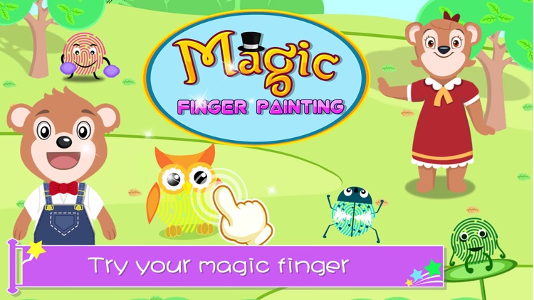 Magic Finger Painting screenshot-0