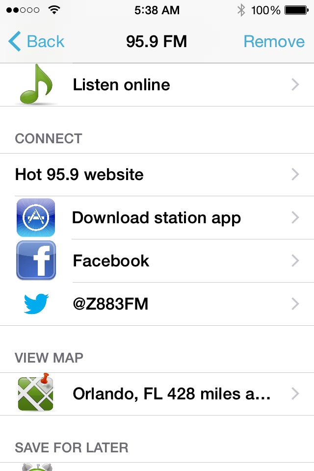 Christian Radio Locator screenshot 2