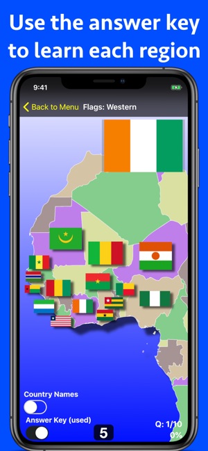 Africa Geography Quiz: Edu Ed.(圖2)-速報App