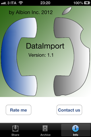 DataImport screenshot 2