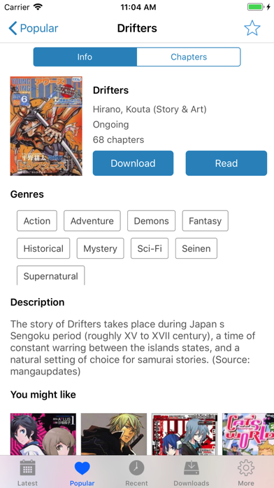 Manga Reader App screenshot 3