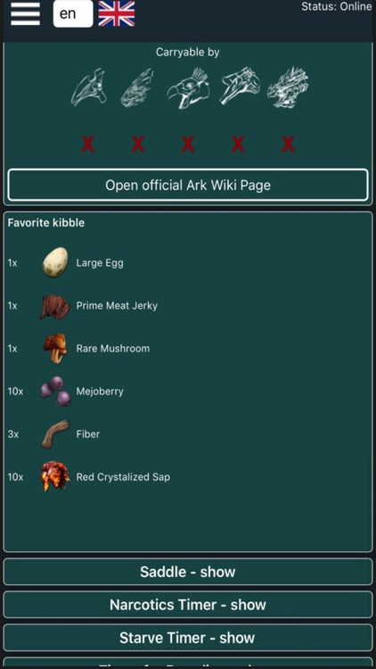 A-Calc for Ark Survival Evolve
