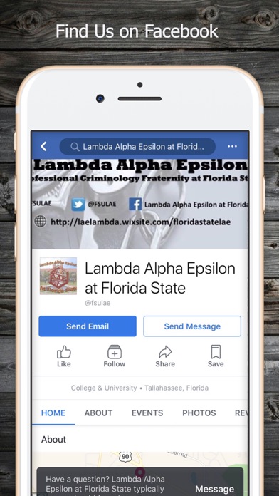 Lambda Alpha Epsilon screenshot 4