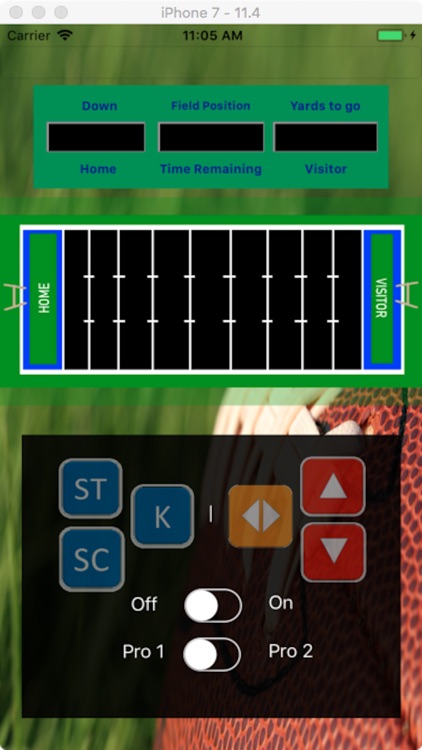 Vintage FootBall Game