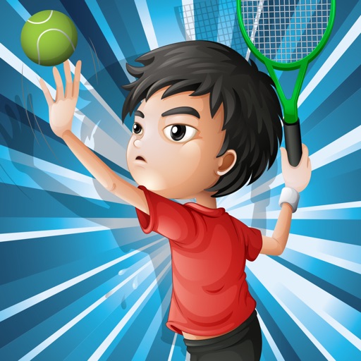 Ace the game! Learn and play on a tennis court for children