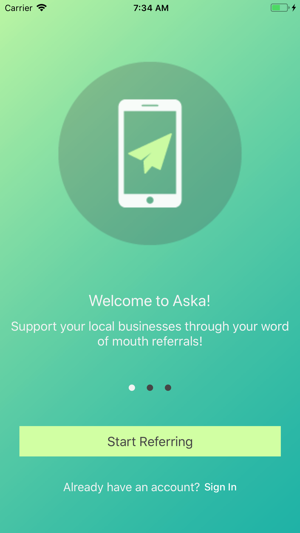 Aska - Refer local businesses