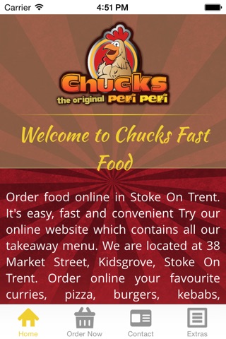 Chucks Fast Food screenshot 2