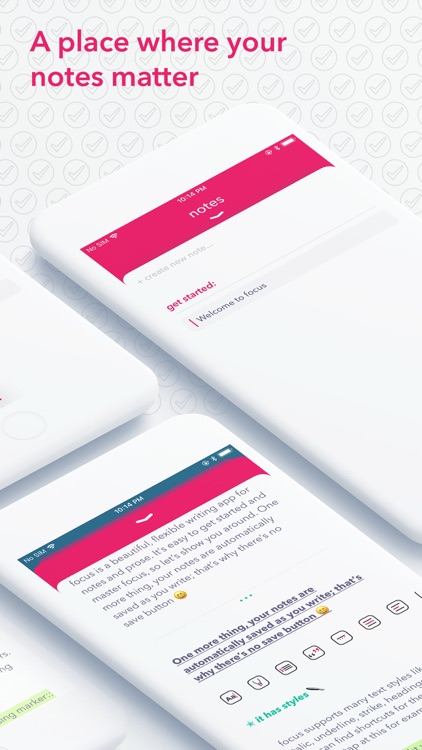Focus - tasks, projects, notes screenshot-3