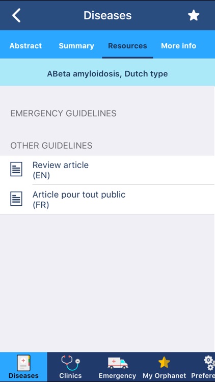 Orphanet screenshot-3