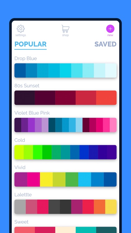 Drop - A Color Palette Creator