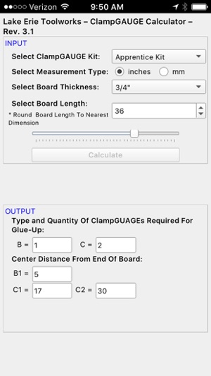 LETW ClampGAUGE Calculator(圖2)-速報App