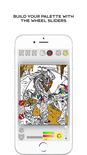 Dungeons & Dragons Colouring App(圖2)-速報App