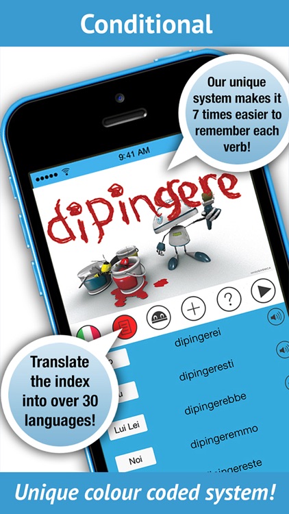 Italian Verbs Pro - LearnBots screenshot-3