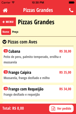 Fattirela Pizzaria screenshot 2