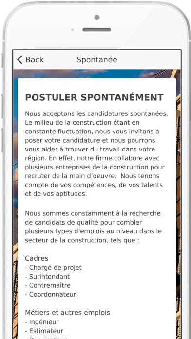 Job Emploi Construction screenshot 3
