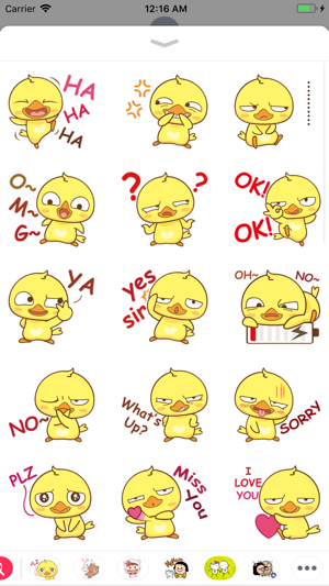 Yellow Baby Chicken Sticker(圖2)-速報App